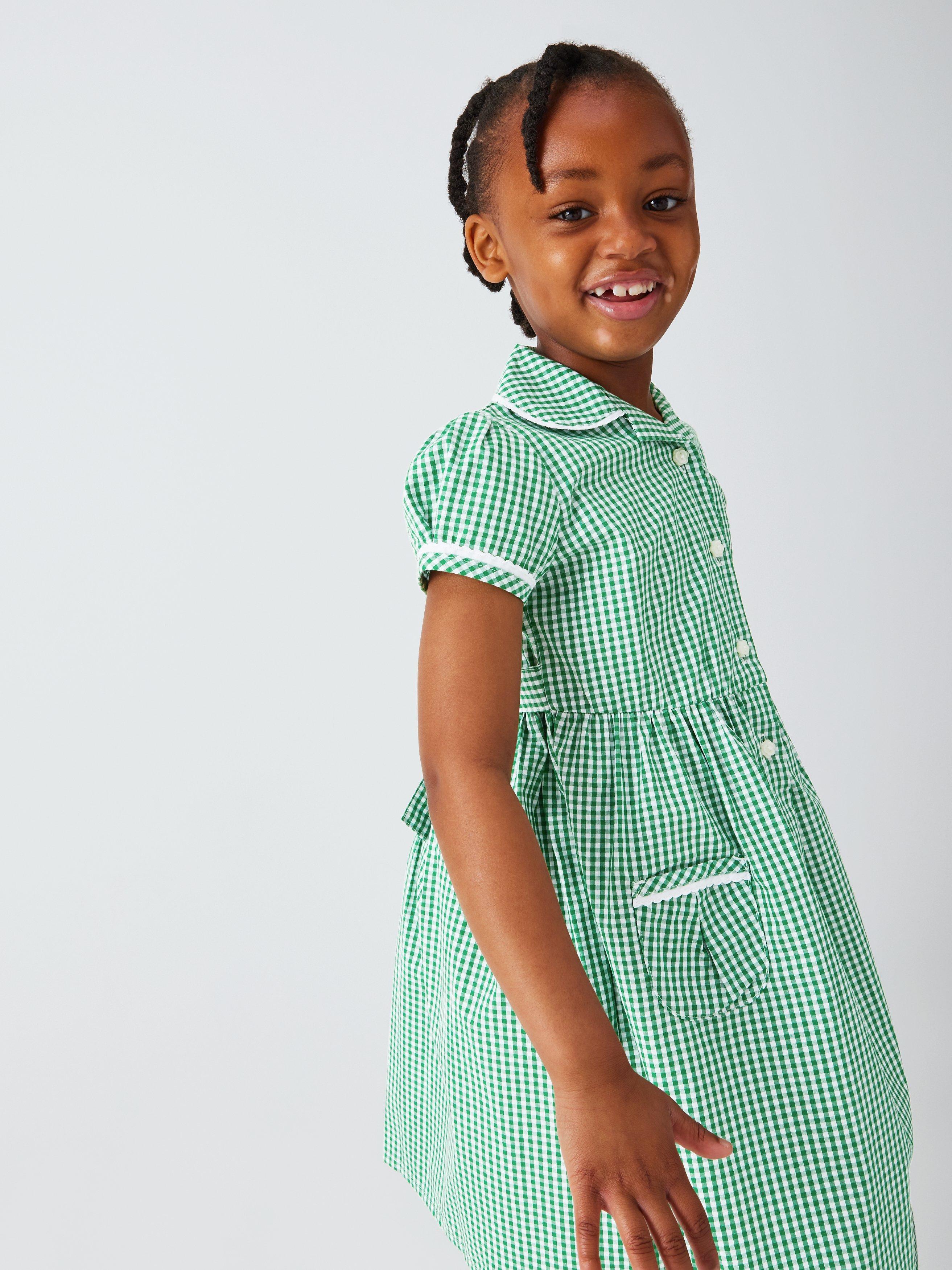 John lewis gingham school dress best sale