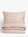 John Lewis Scallop Floral Organic Cotton Duvet Cover Set