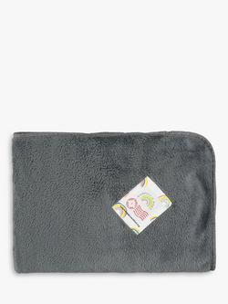 From Babies with Love Kindness is Magic Baby Blanket, Charcoal Grey, Charcoal Grey