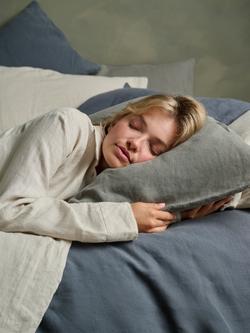 Bedfolk 100% Linen Bedding - view 2, Moss