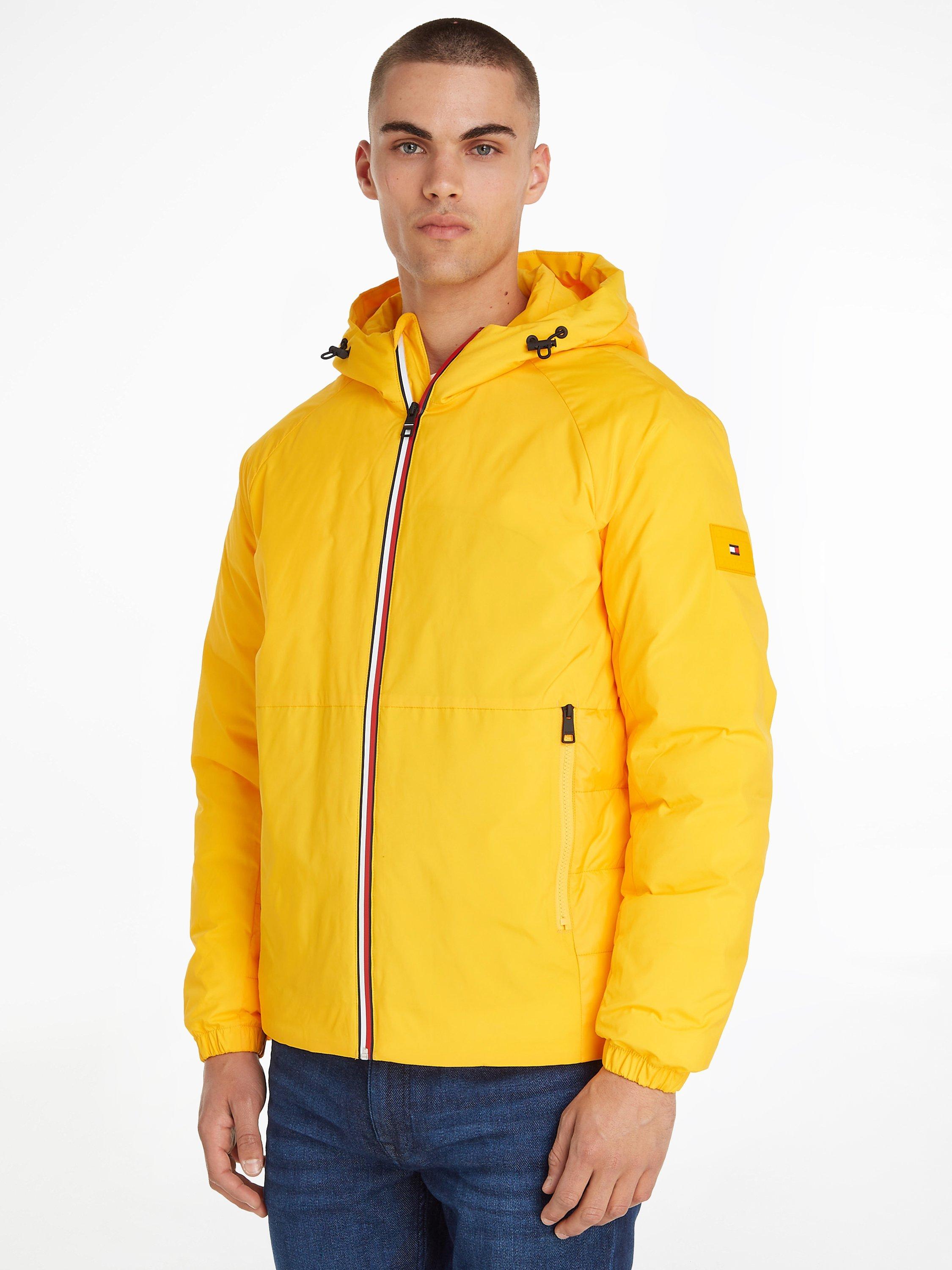 Tommy Hilfiger Mixed Media Hooded Jacket, Solstice