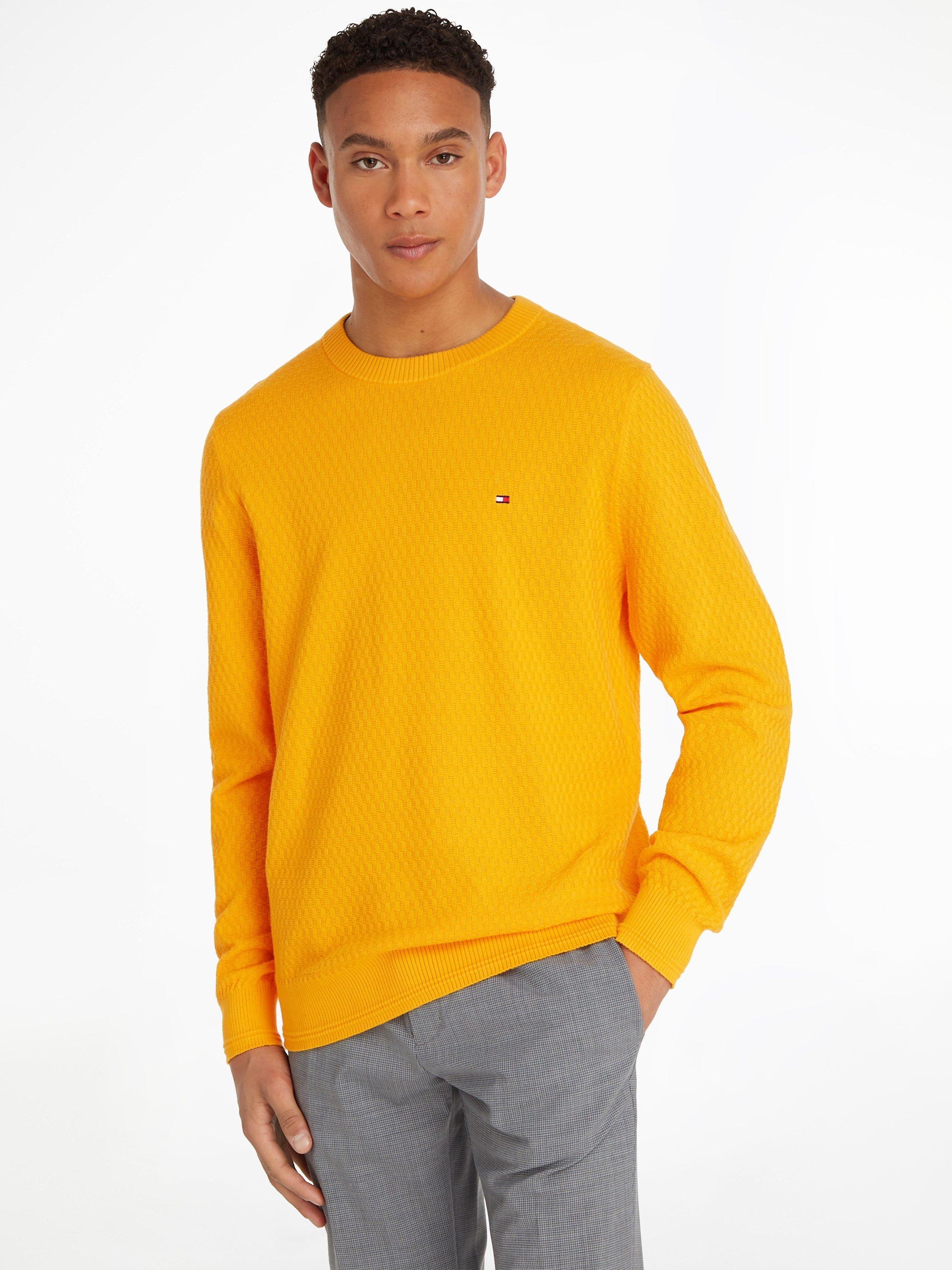 Tommy Hilfiger Cross Structure Textured Jumper