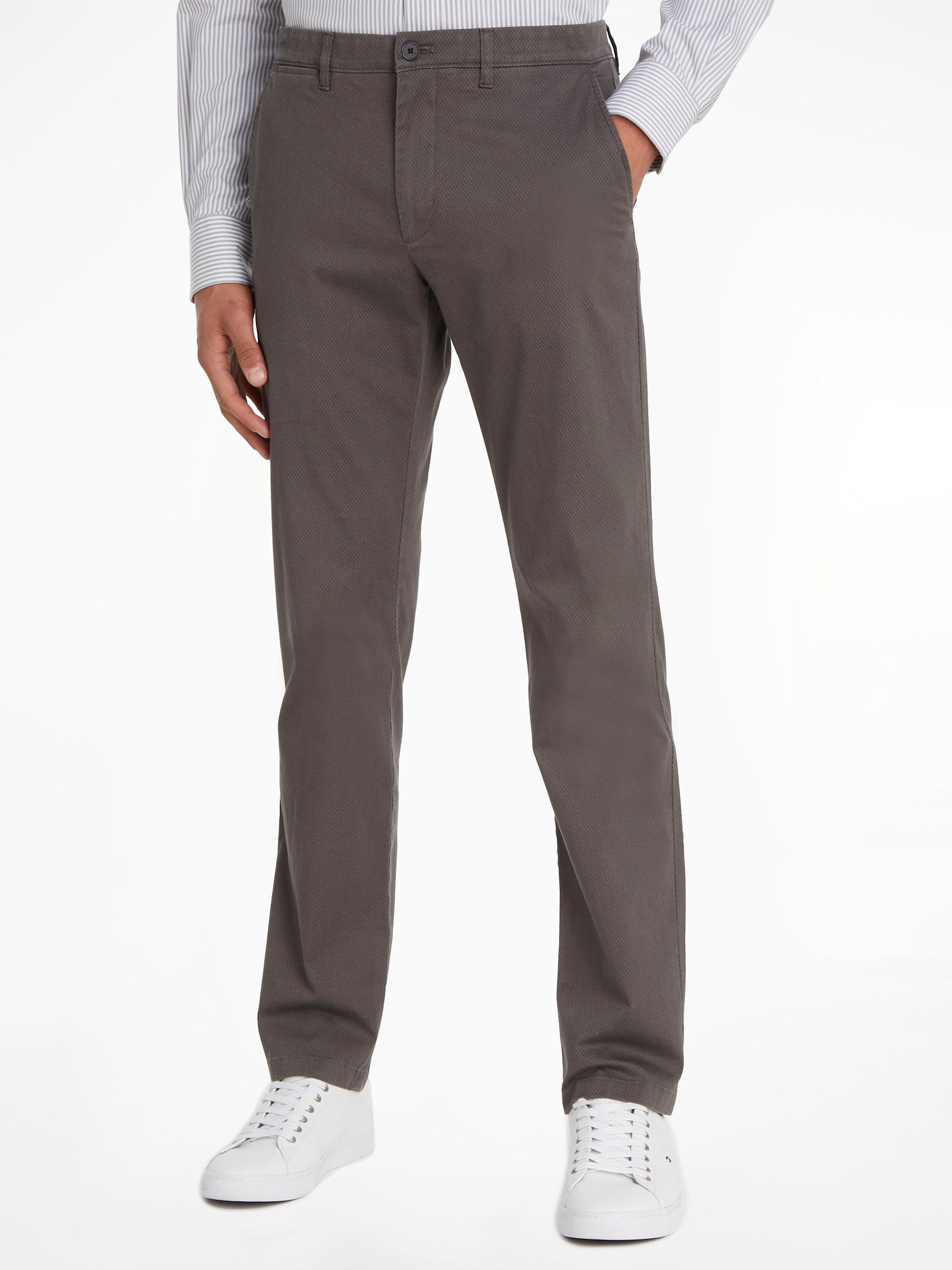 Tommy Hilfiger Denton Cotton Chinos, Dark Ash