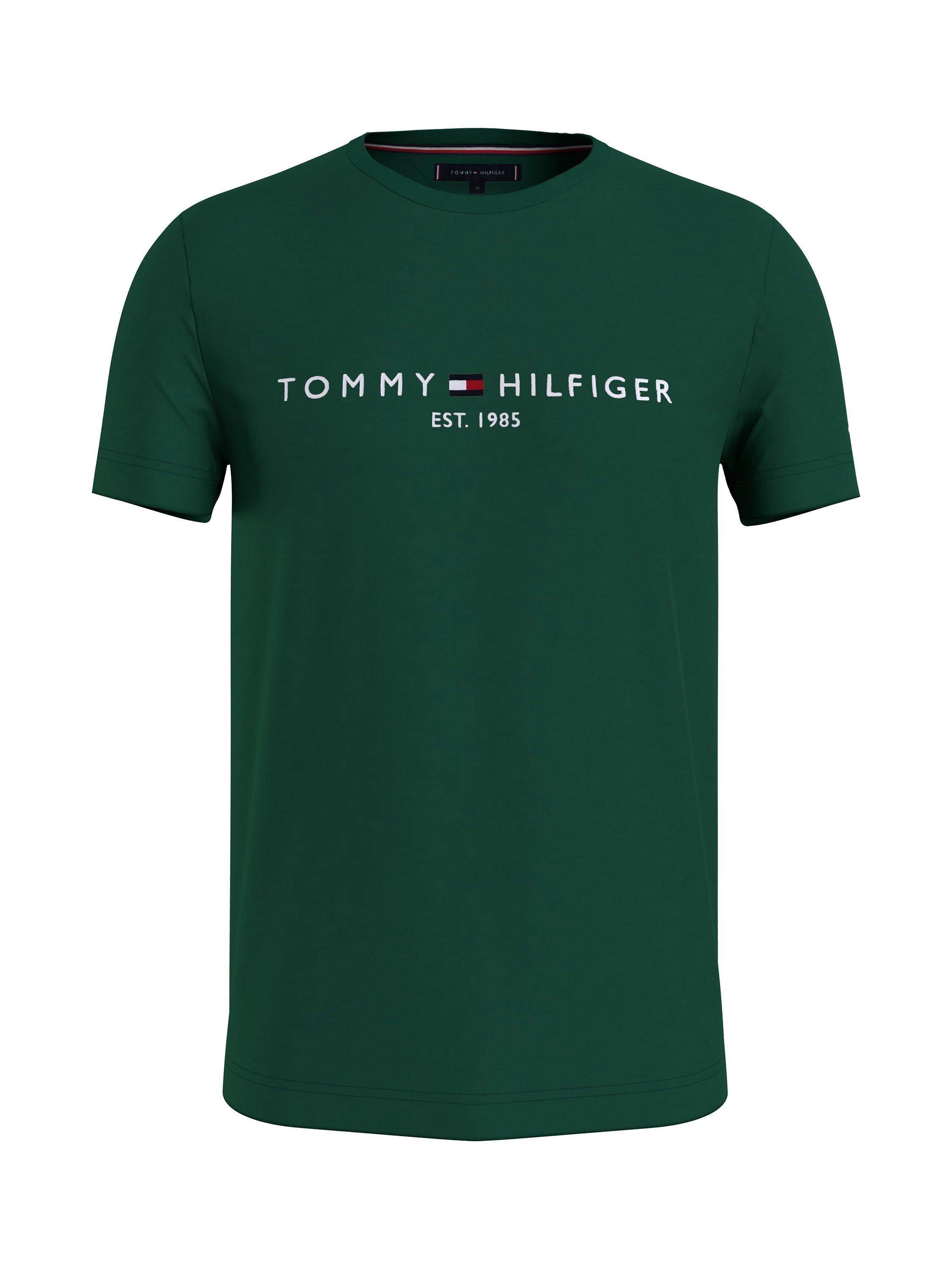 Tommy Hilfiger Tommy Logo T-Shirt, Prep Green