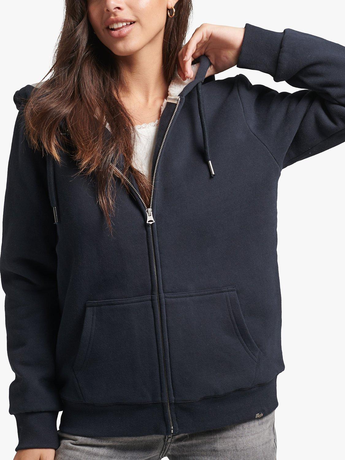 Superdry Essential Borg Lined Zip Hoodie