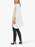 KAFFE Amber Regular Tunic Top, Chalk