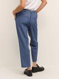 KAFFE Sakura Cropped Trousers, Vintage Indigo