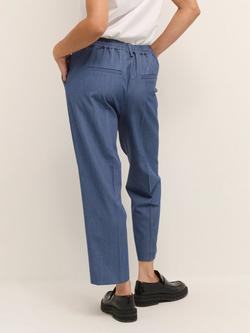 KAFFE Sakura Cropped Trousers - view 2, Vintage Indigo
