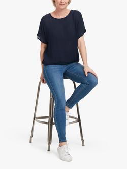 KAFFE Amber Stanley T-Shirt, Midnight Marine