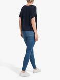 KAFFE Amber Stanley T-Shirt, Midnight Marine
