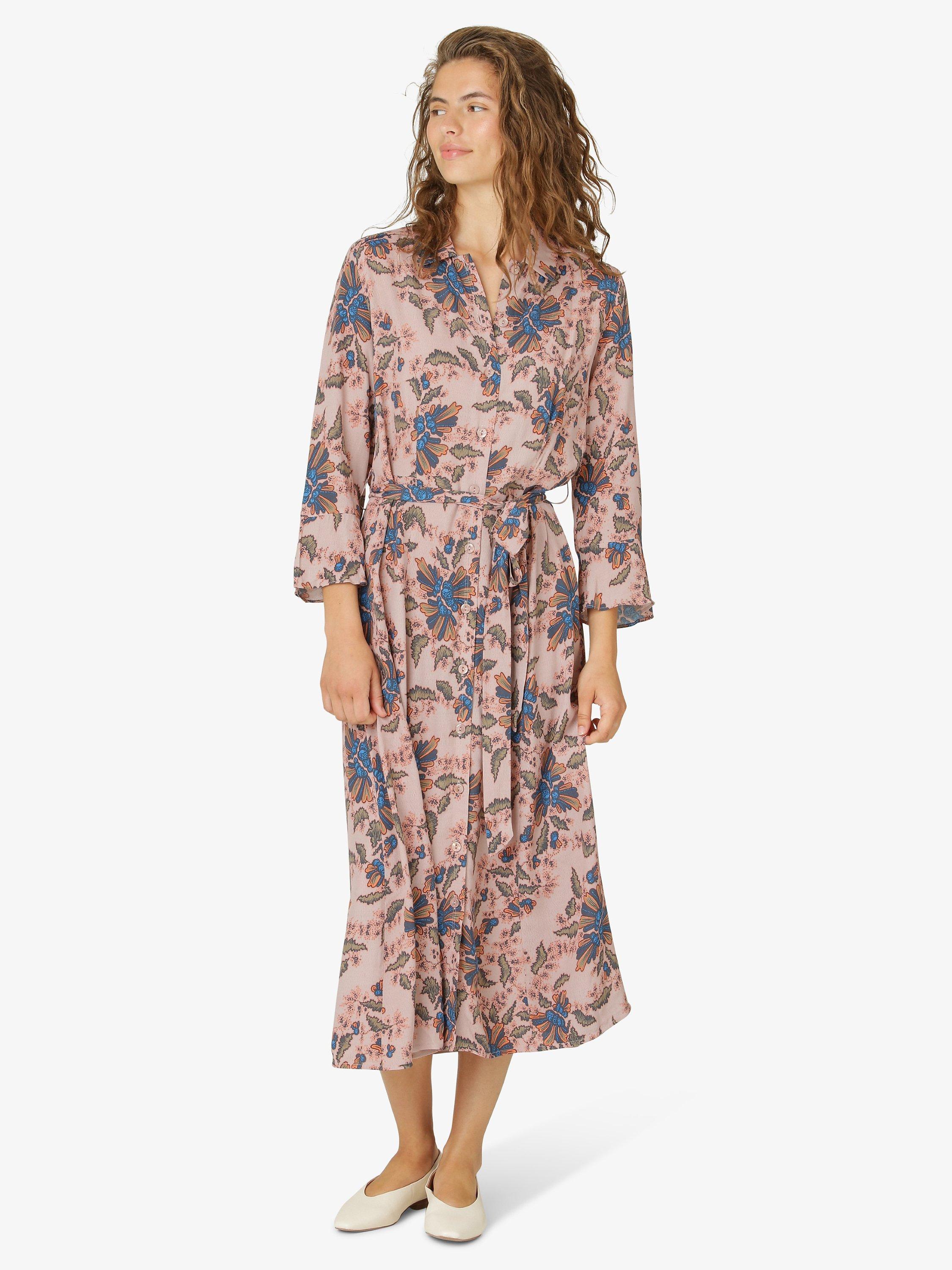 Noa Noa Liva Floral Midi Shirt Dress, Rose/Multi