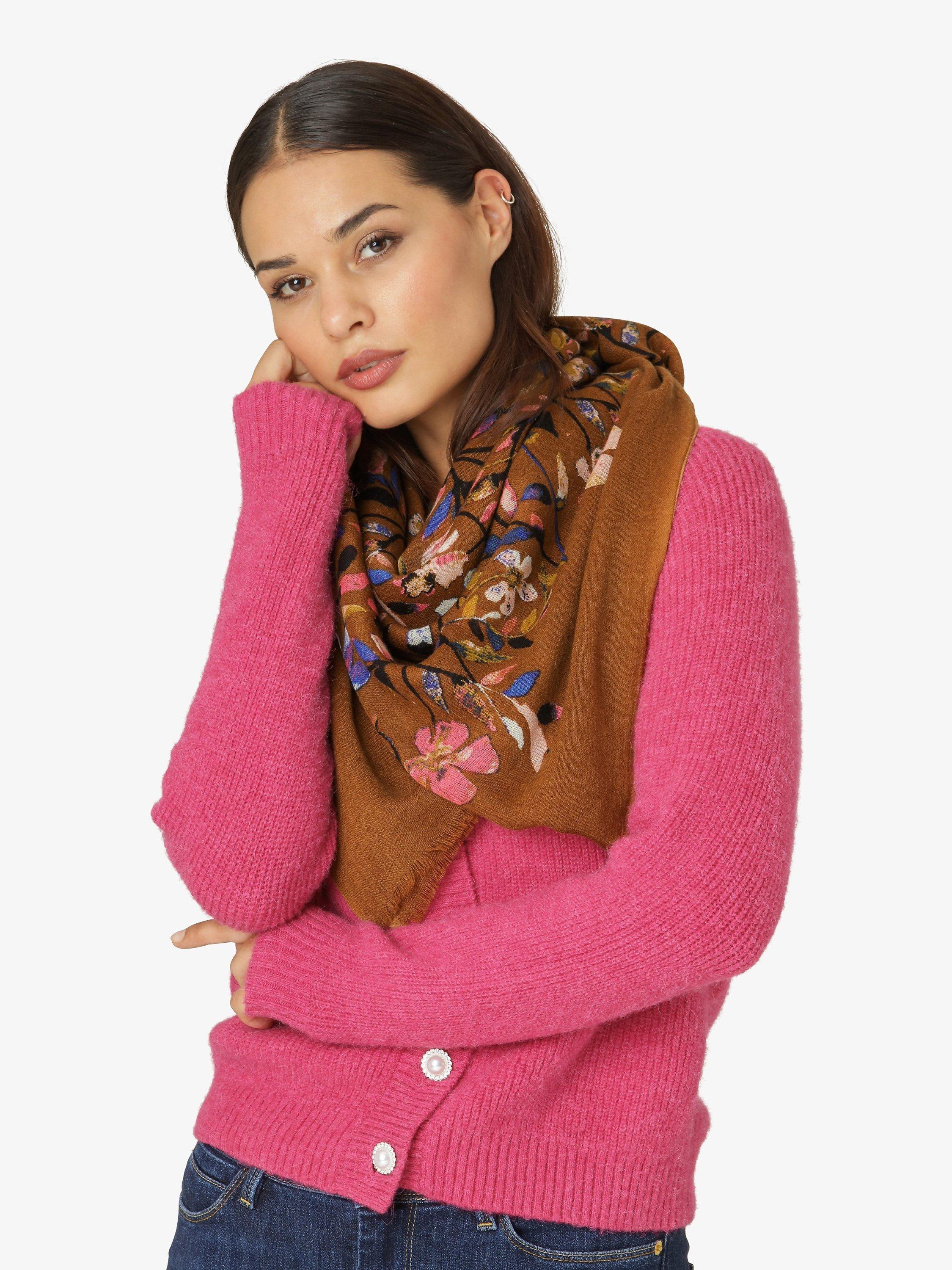 Unmade Copenhagen Rit Long Sleeve Cardigan, Fuchsia Red
