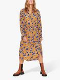 Saint Tropez Randy Floral Midi Shirt Dress, Dijon Painterly