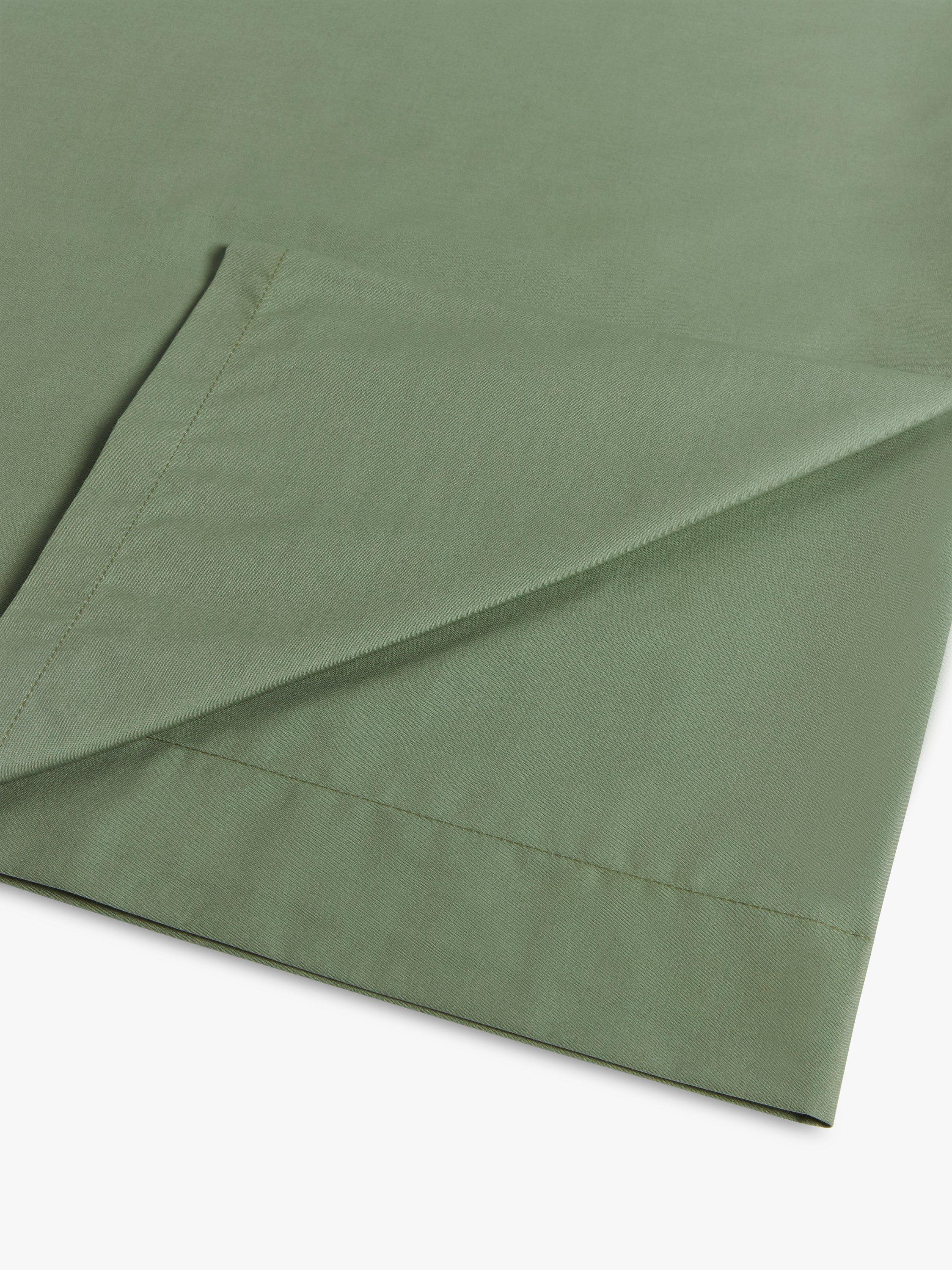 John Lewis Easy Care Organic Cotton 200 Thread Count Flat Sheets