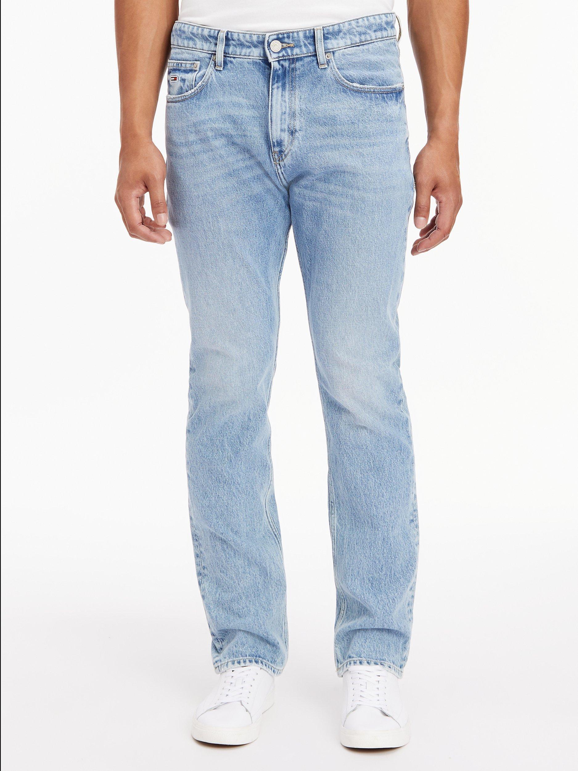Tommy Jeans Ryan Straight Fit Jeans, Denim Light 02