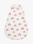 John Lewis Rainbow Print Baby Sleeping Bag, 1 Tog, Multi