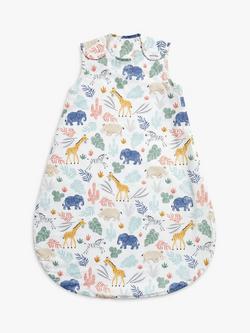 John Lewis Safari Baby Sleeping Bag, 0.5 Tog, Multi, Multi
