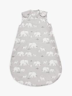John Lewis Safari Print Baby Sleeping Bag, 0.5 Tog, Multi, Multi