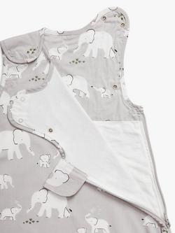 John Lewis Safari Print Baby Sleeping Bag, 0.5 Tog, Multi - view 2, Multi