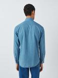 John Lewis Denim Tailored Fit Shirt, Blue