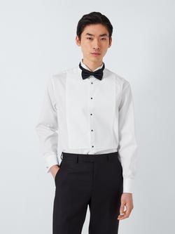 John Lewis Marcella Wing Collar Regular Fit Dress Shirt, White, White