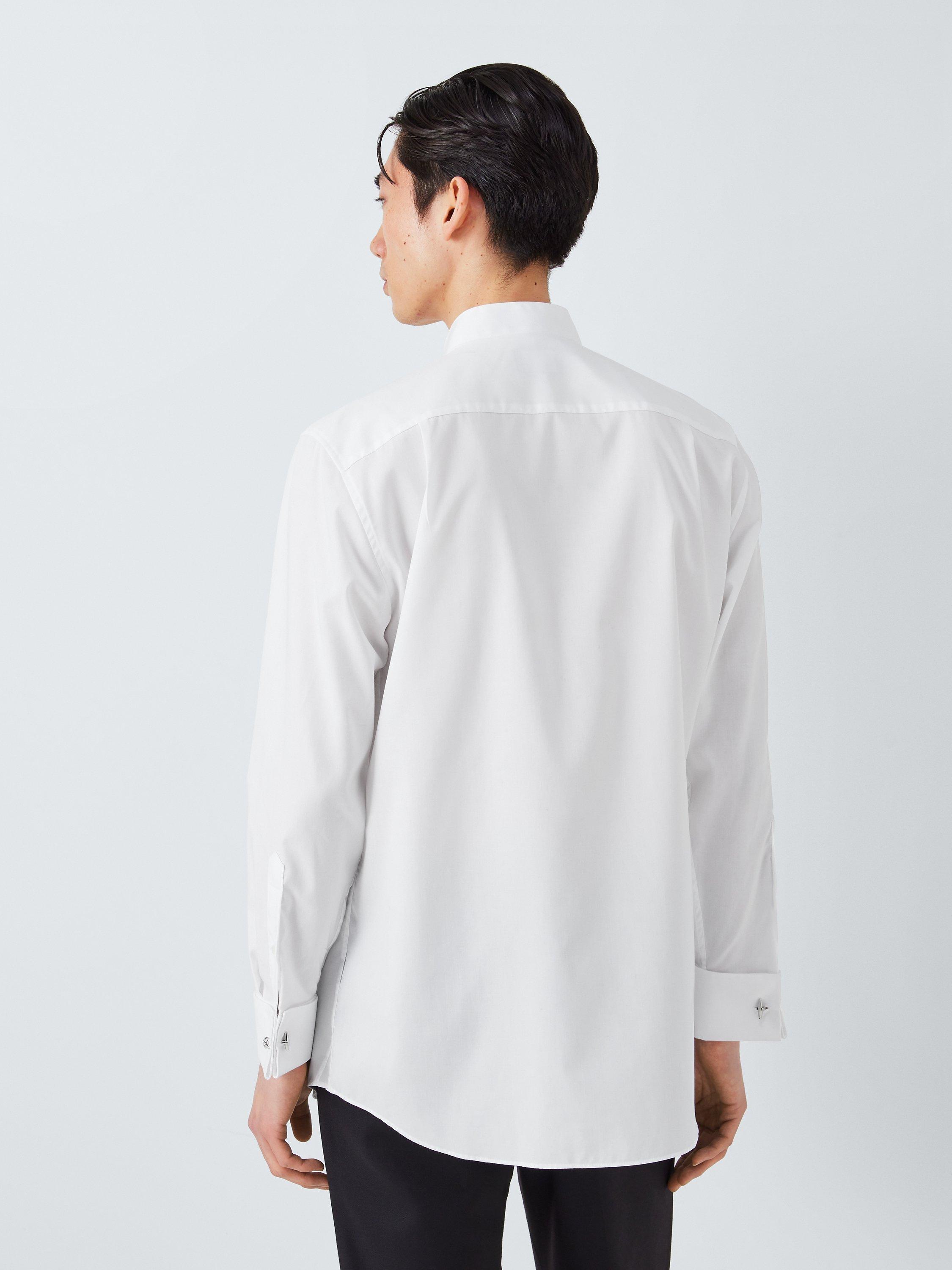 John Lewis Marcella Wing Collar Regular Fit Dress Shirt White