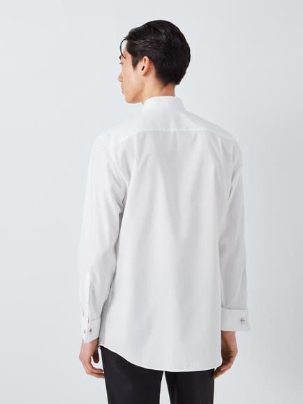 John Lewis Marcella Wing Collar Regular Fit Dress Shirt, White - view 2, White