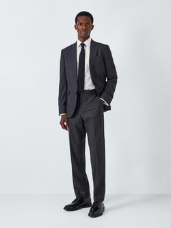 John Lewis Non Iron Twill Regular Fit Double Cuff Shirt - view 2, White