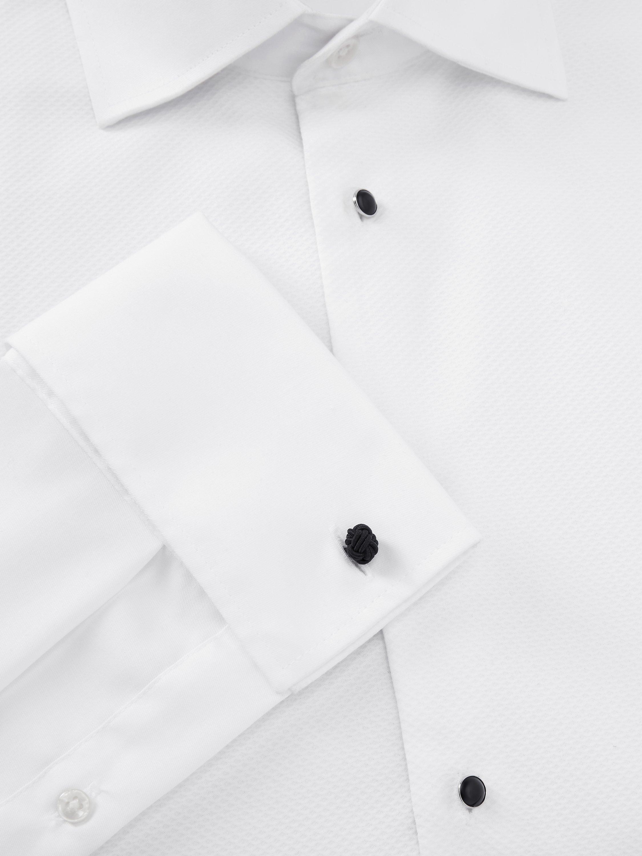 John Lewis Marcella Point Collar Slim Fit Dress Shirt White