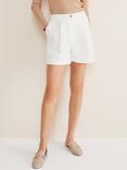 Phase Eight Auden Boucle Co-Ord Shorts, Cream