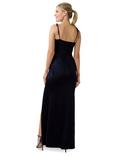 Adrianna Papell Satin Crepe Maxi Dress, Dark Navy