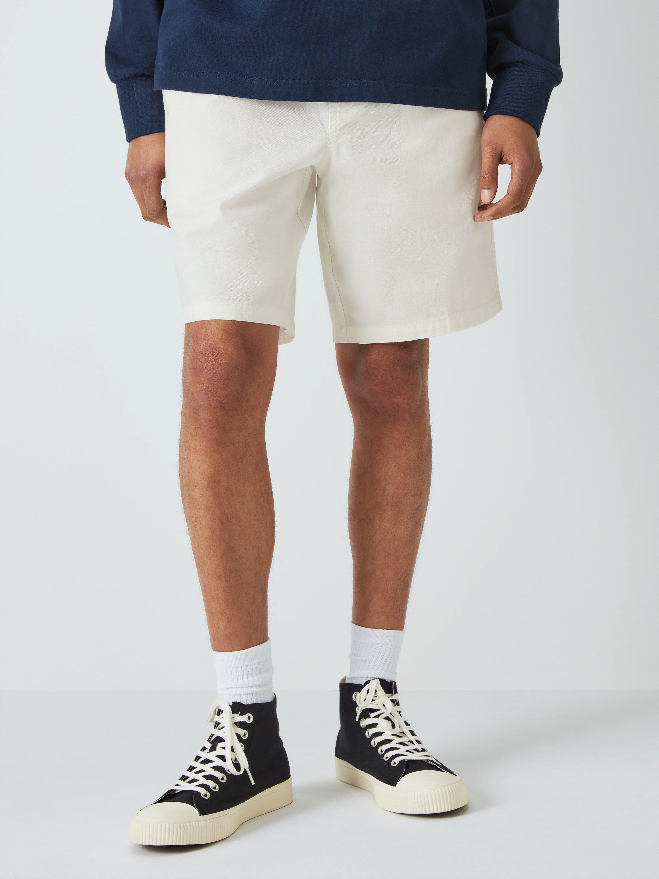John Lewis Sun Faded Garment Dyed Drawstring Shorts