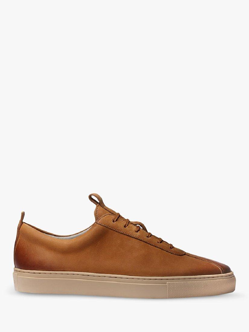 Grenson Sneaker 1 Nubuck Trainers, Ginger