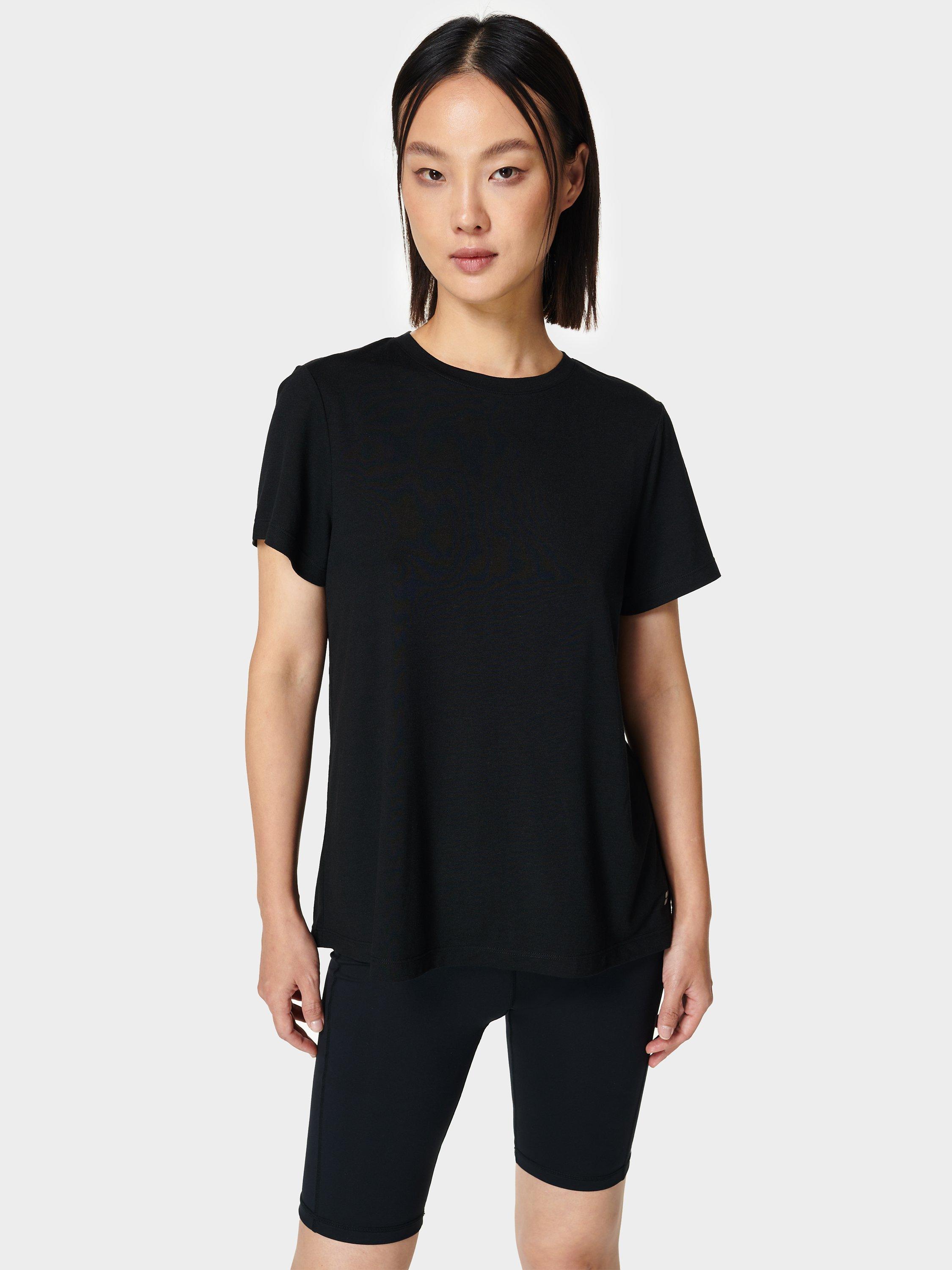 Sweaty Betty Focus Training T-Shirt, Black