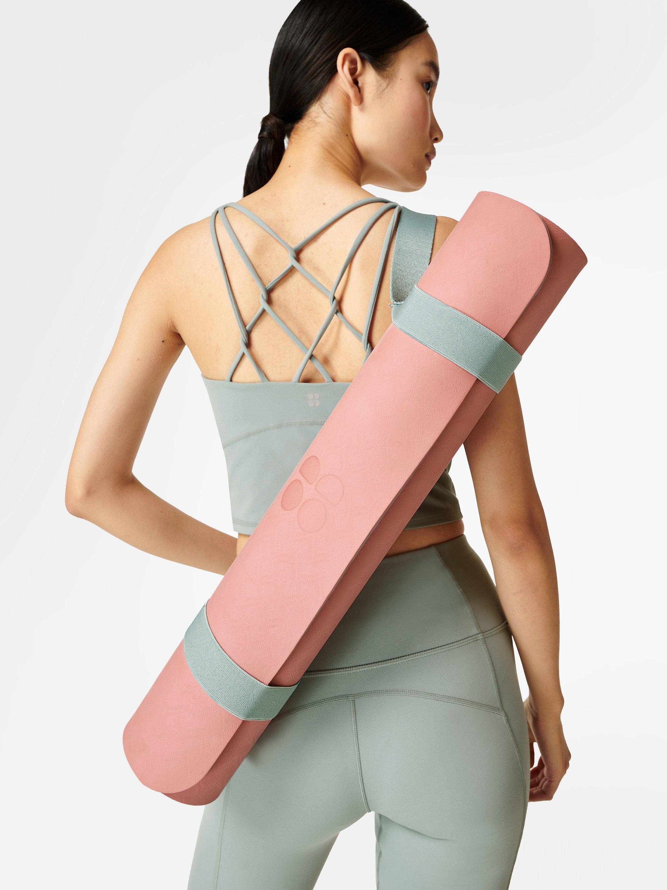 Sweaty Betty Yoga Mat Carry Strap, Storm Blue