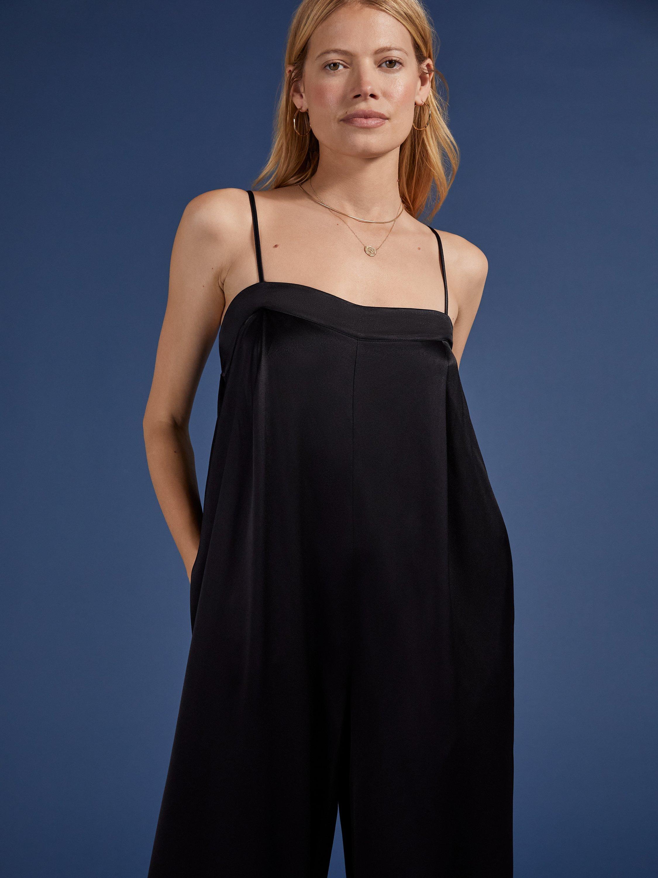 Baukjen Angelina Ecojilin Jumpsuit, Caviar Black