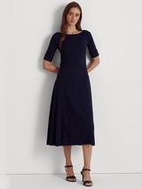 Hobbs Leonora Midi Dress, Navy