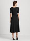 Lauren Ralph Lauren Munzie Fit & Flare Dress, Black