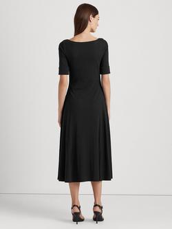 Lauren Ralph Lauren Munzie Fit & Flare Dress, Black - view 2, Black