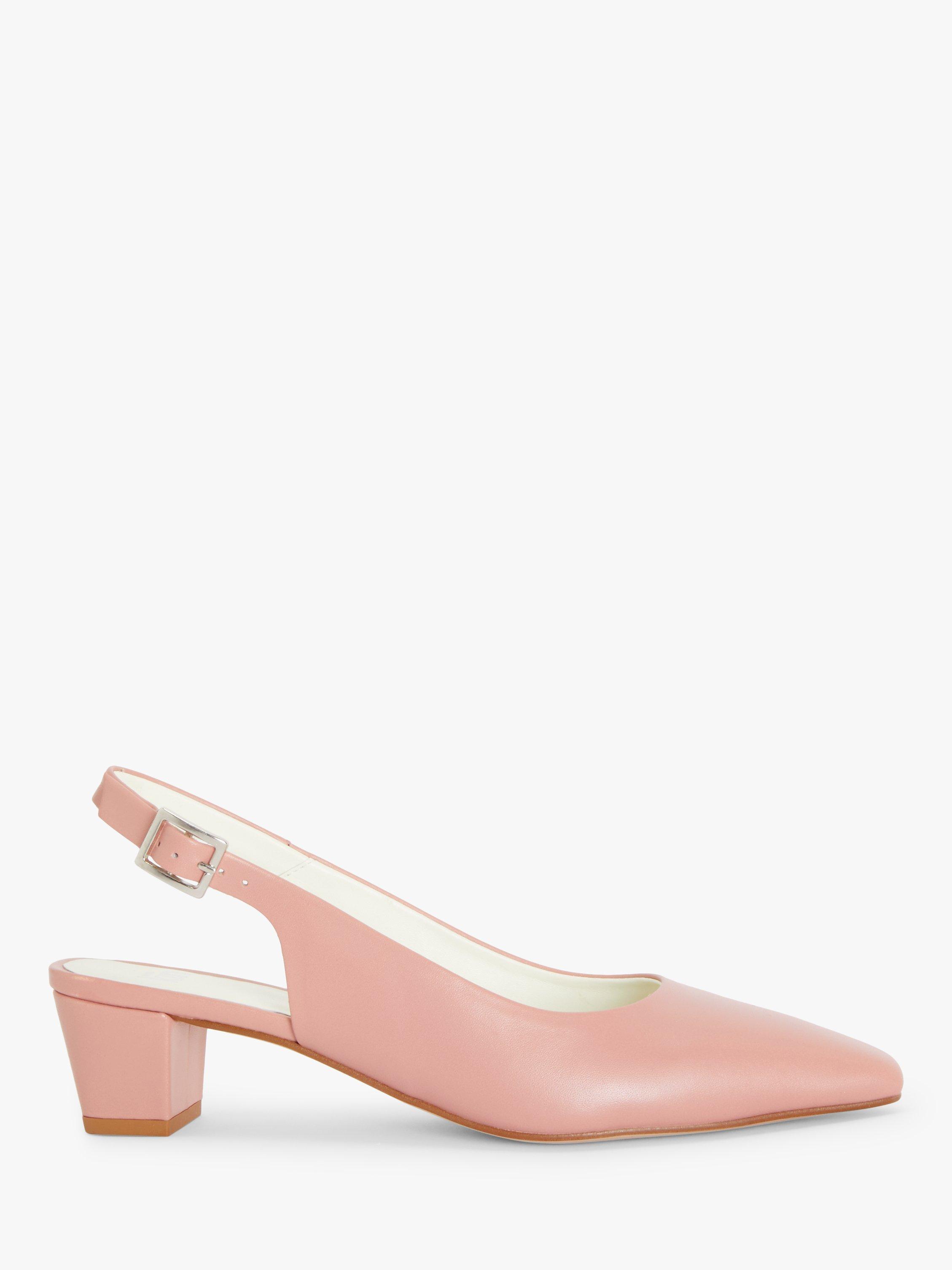 Kin Cabana Leather Square Toe Court Shoes