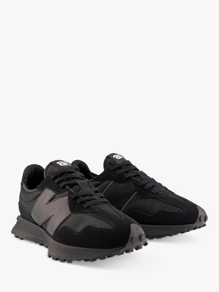 New Balance 327 Retro Trainers - view 2, Triple Black