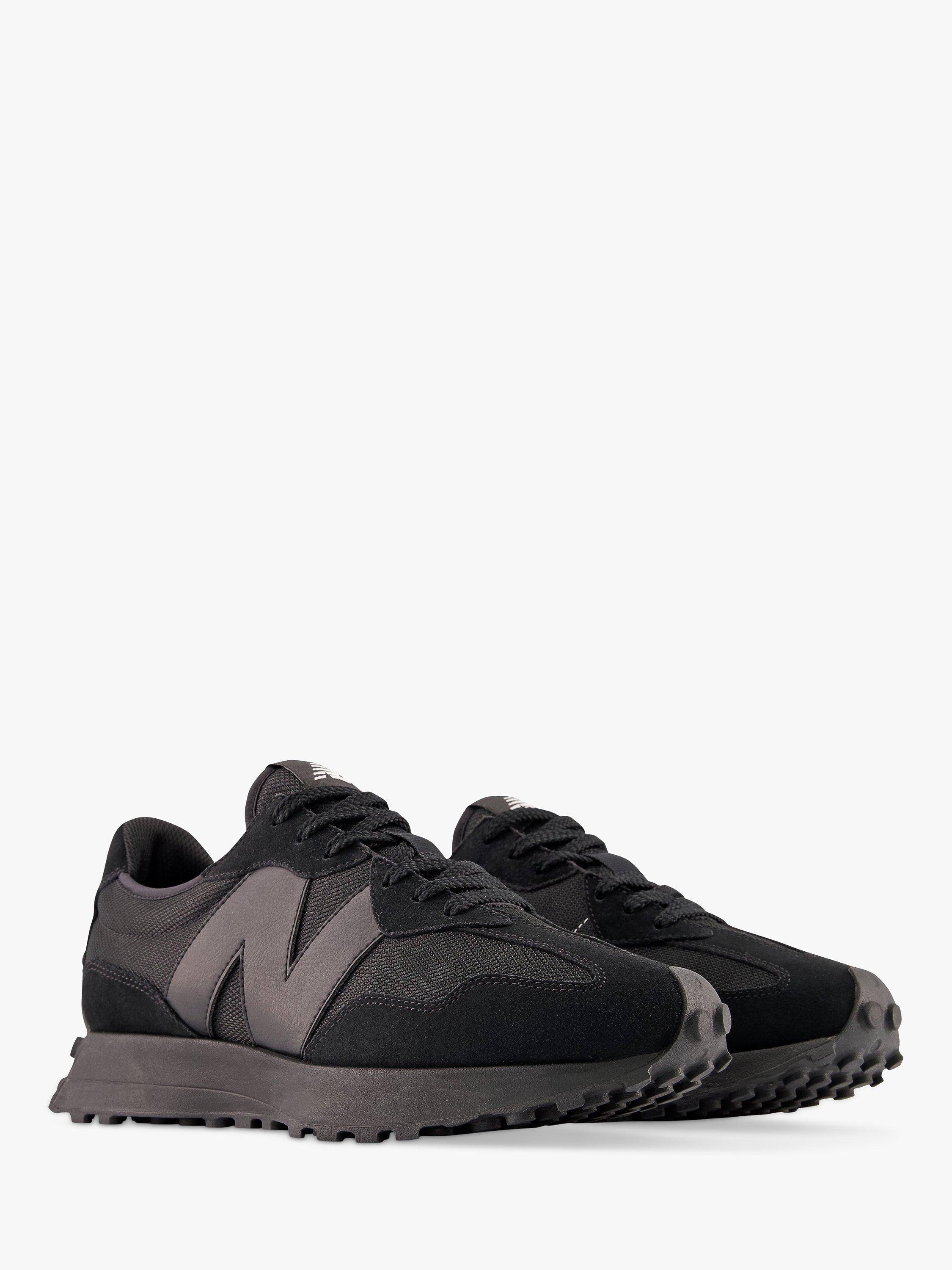 New balance trainers all black hotsell