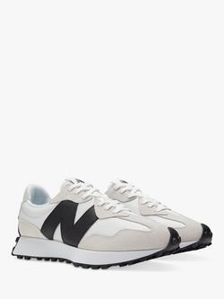 New Balance 327 Retro Trainers - view 2, White/Black