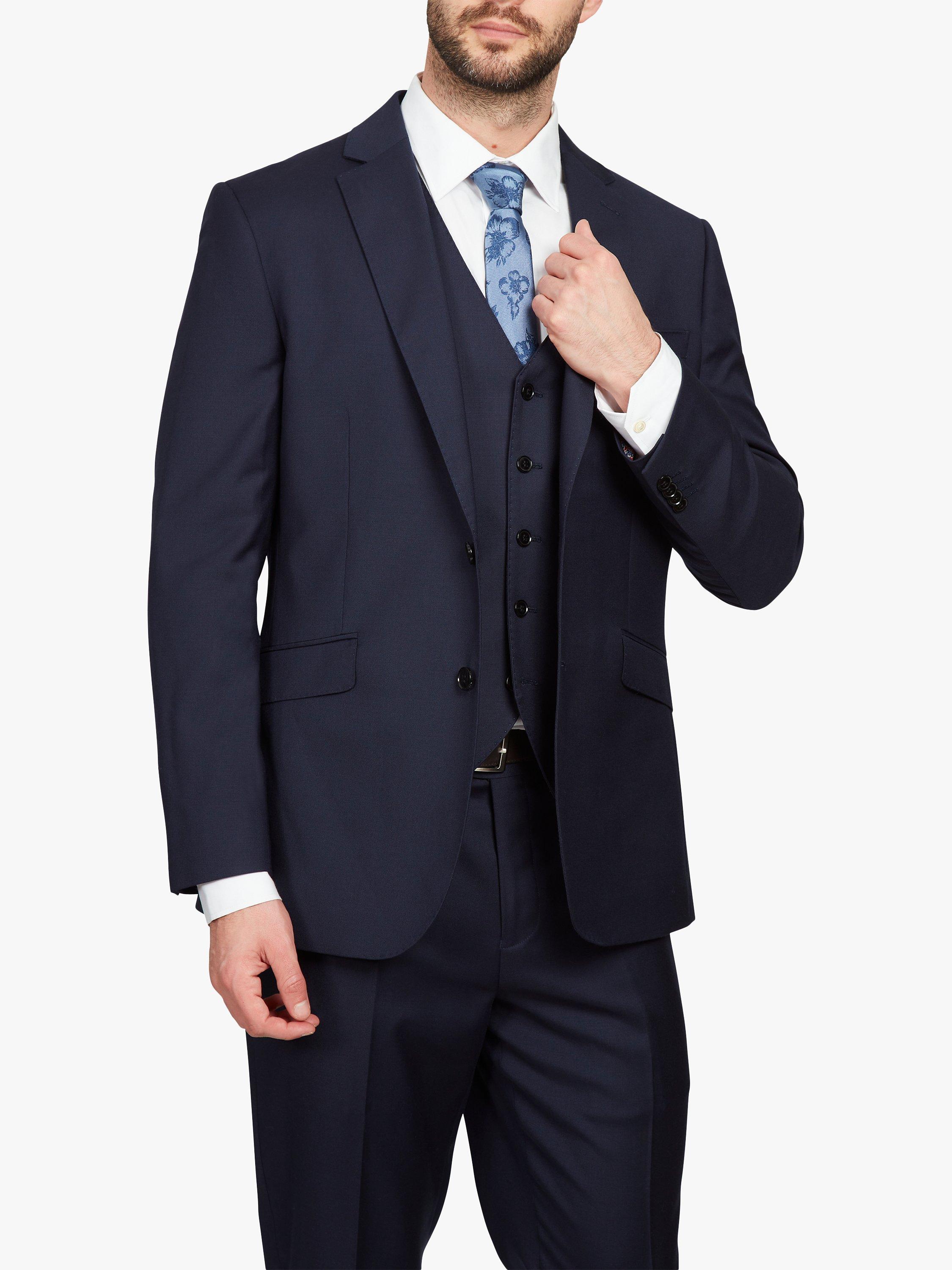 Simon Carter Grant Twill Suit Jacket, Navy
