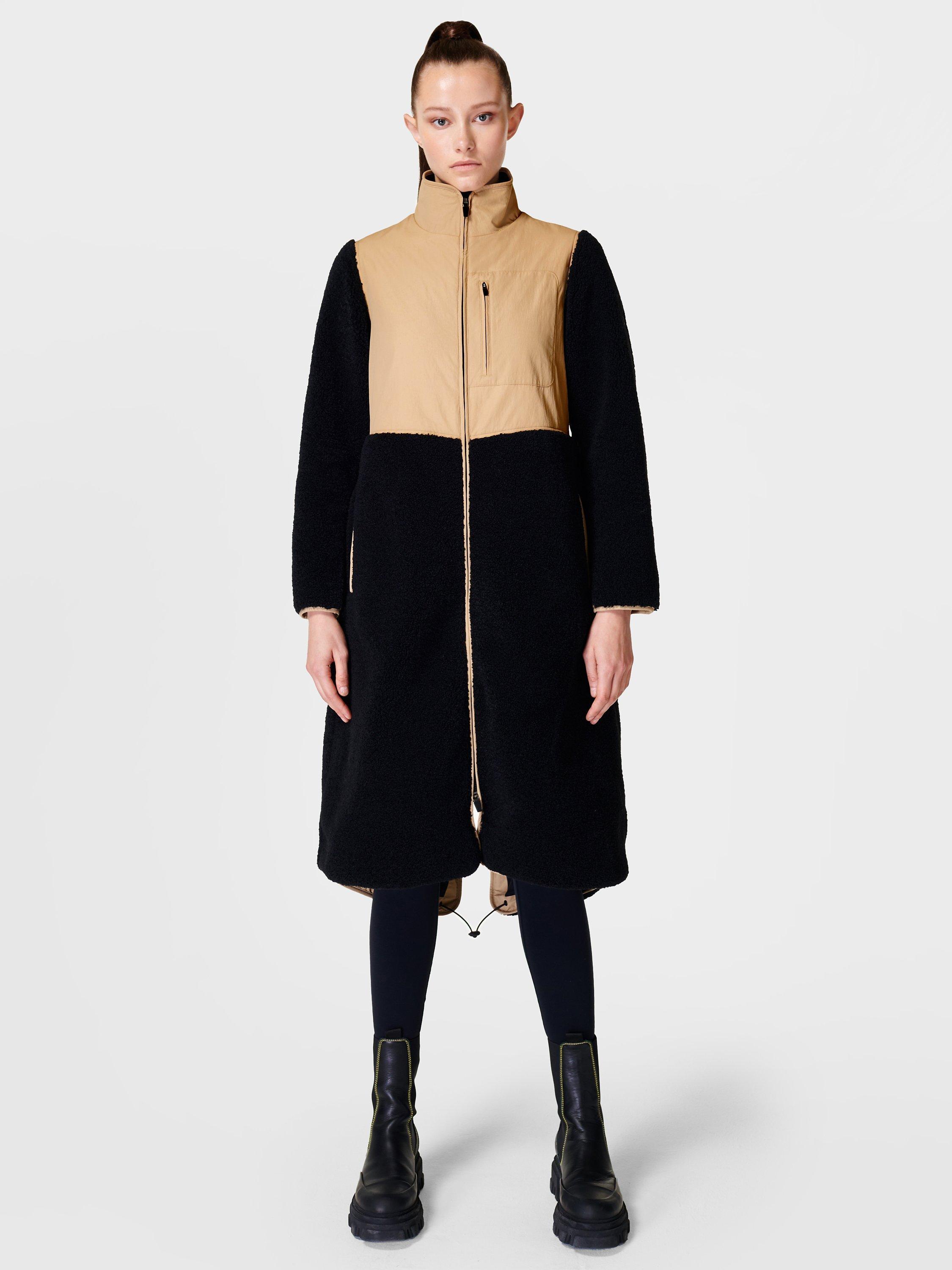 Sweaty Betty Urban Sherpa Coat, Black