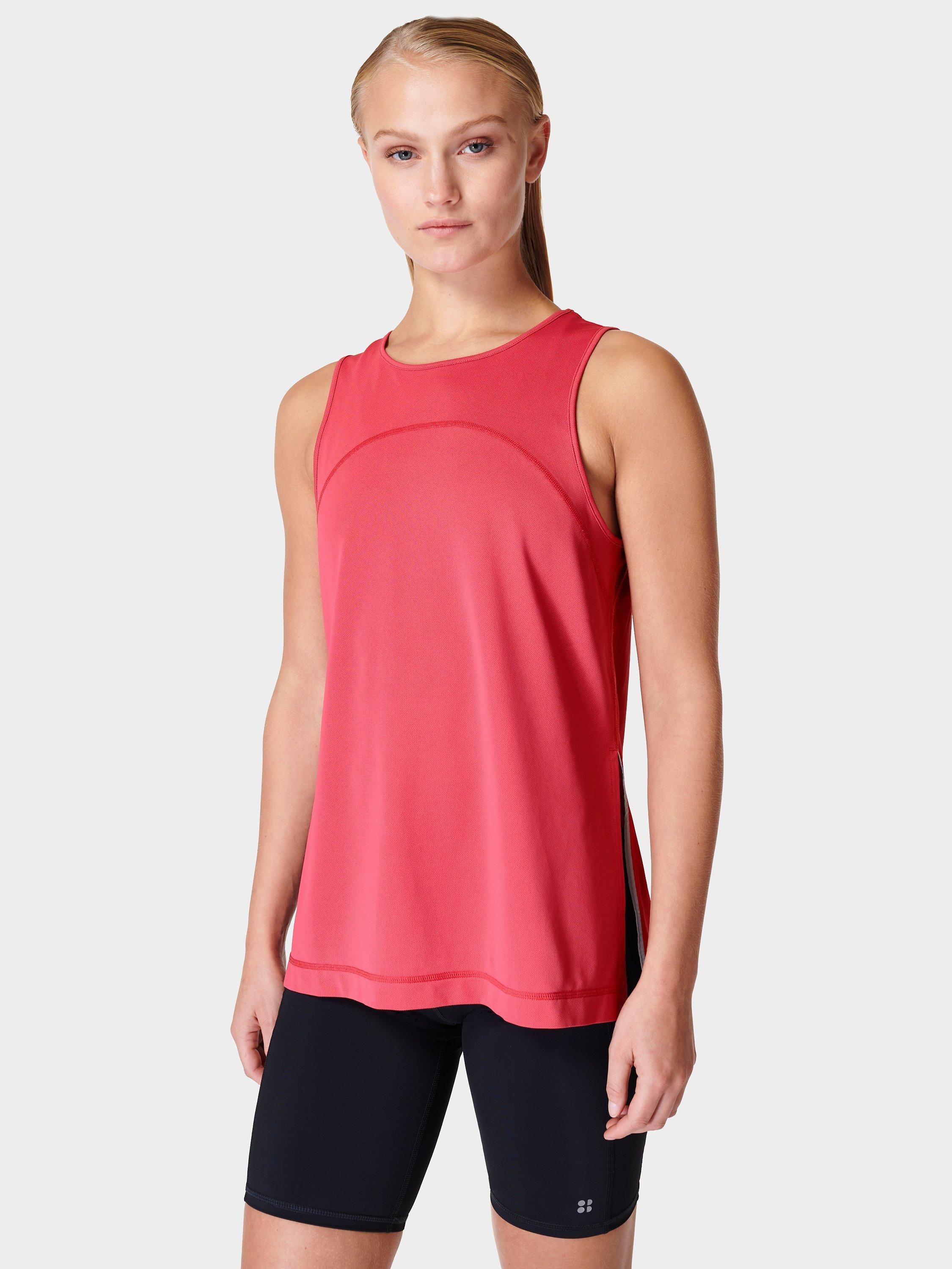 Sweaty Betty Light Speed Running Vest, Odyssey Pink