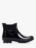 Radley Alba Low Wellington Boots, Gloss Black