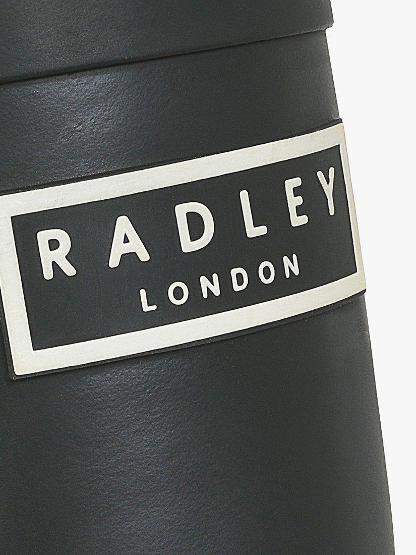Product image 4 of 4, which shows Radley Alba Waterproof Mid Wellington Boots, Matt Olive, 3