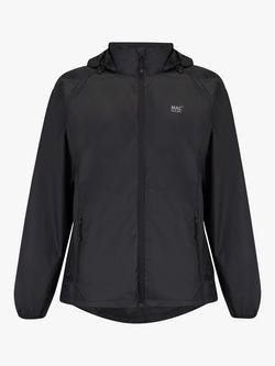 Mac In A Sac Origin II Unisex Packable Waterproof Jacket, Black