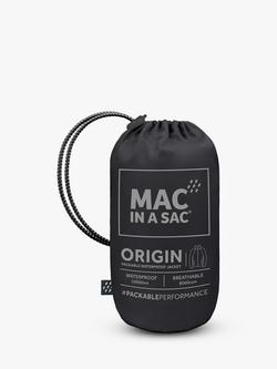Mac In A Sac Origin II Unisex Packable Waterproof Jacket - view 2, Black
